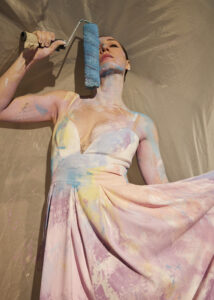 Pintando o Vestido